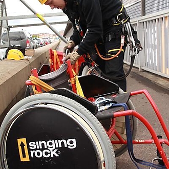 Slanění Nuseláku na invalidním vozíku 2015: